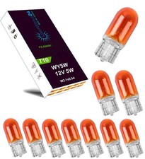 10x Glassockel 5W WY5W
