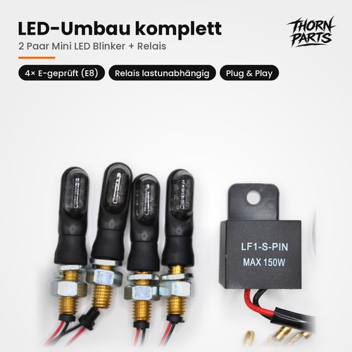 Led blinker set motorrad - blinker,