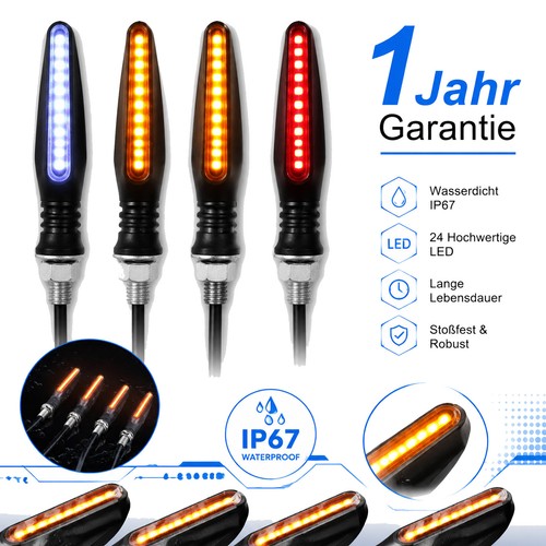 Led motorrad blinker - 4x,