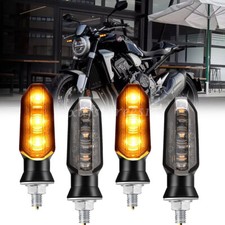 4x Motorrad Mini LED Blinker