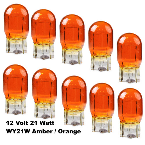 10x glühlampe wy21w t20 - wy21w,