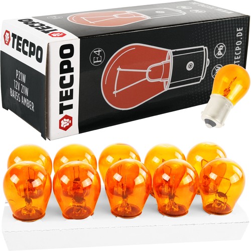 10x tecpo py21w blinkerbirnen - 10x,